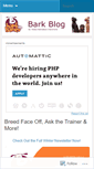 Mobile Screenshot of barktobasics.wordpress.com