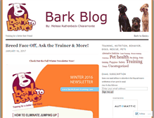 Tablet Screenshot of barktobasics.wordpress.com