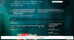 Desktop Screenshot of bogornirwanaresidence.wordpress.com