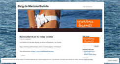 Desktop Screenshot of marionabarnilsoutlet.wordpress.com