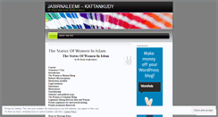 Desktop Screenshot of jabirnaleemi.wordpress.com