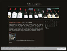 Tablet Screenshot of elceller.wordpress.com