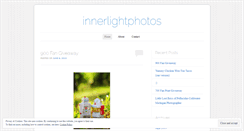 Desktop Screenshot of innerlightphotos.wordpress.com