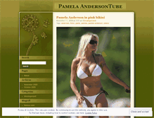 Tablet Screenshot of pamelaandersontube.wordpress.com