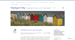 Desktop Screenshot of deaflinguist.wordpress.com