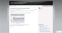 Desktop Screenshot of cctvcamera.wordpress.com