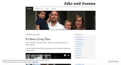 Desktop Screenshot of jakeandjoanna.wordpress.com