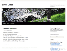 Tablet Screenshot of hfsilver.wordpress.com