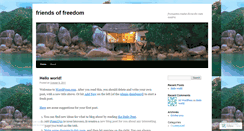 Desktop Screenshot of freewordpresscom.wordpress.com