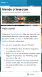 Mobile Screenshot of freewordpresscom.wordpress.com