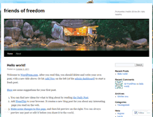 Tablet Screenshot of freewordpresscom.wordpress.com