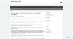 Desktop Screenshot of chamboonkong.wordpress.com