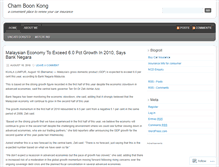 Tablet Screenshot of chamboonkong.wordpress.com