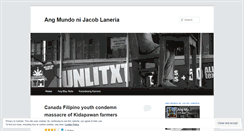 Desktop Screenshot of jacoblaneria.wordpress.com
