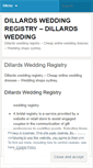 Mobile Screenshot of dillardsweddingregistrytuiq.wordpress.com