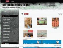 Tablet Screenshot of mrbergeson.wordpress.com