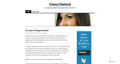 Desktop Screenshot of cherylformissbc.wordpress.com