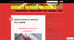 Desktop Screenshot of birriaymenudomendiola.wordpress.com