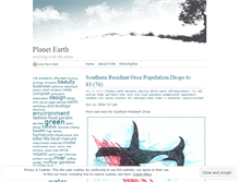 Tablet Screenshot of planet108.wordpress.com