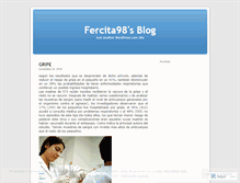 Tablet Screenshot of fercita98.wordpress.com