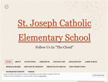 Tablet Screenshot of hcdsbjoseph.wordpress.com