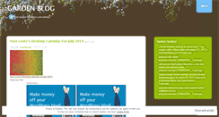 Desktop Screenshot of gardenbug.wordpress.com