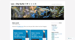 Desktop Screenshot of citisurfer.wordpress.com
