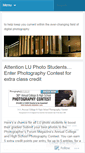 Mobile Screenshot of luphotodept.wordpress.com