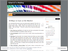 Tablet Screenshot of djhal107.wordpress.com
