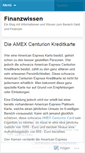Mobile Screenshot of finanzwissen.wordpress.com