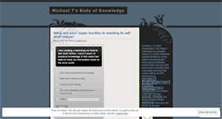 Desktop Screenshot of mtbok.wordpress.com