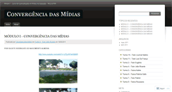 Desktop Screenshot of convergenciadosmeios.wordpress.com