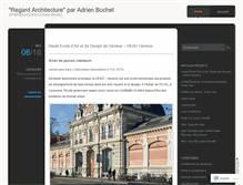 Tablet Screenshot of adrienbuchet.wordpress.com