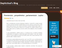 Tablet Screenshot of deplictisol.wordpress.com