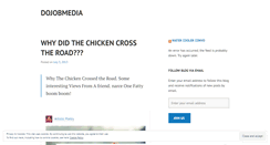 Desktop Screenshot of dojobmedia.wordpress.com