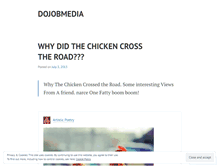 Tablet Screenshot of dojobmedia.wordpress.com