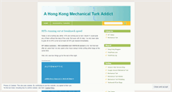 Desktop Screenshot of hkturker.wordpress.com