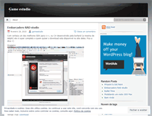Tablet Screenshot of gameestudio.wordpress.com