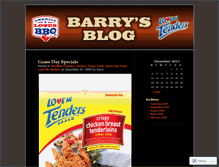 Tablet Screenshot of americalovesbbq.wordpress.com