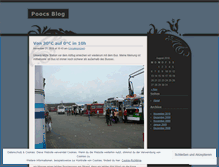 Tablet Screenshot of poocs.wordpress.com