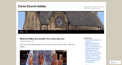 Desktop Screenshot of christchurchhalifax.wordpress.com