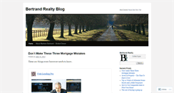 Desktop Screenshot of bertrandrealty.wordpress.com