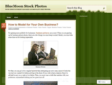 Tablet Screenshot of bluemoonstockphoto.wordpress.com