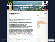 Tablet Screenshot of hvvfriedrichsthal.wordpress.com