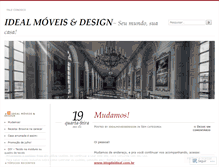 Tablet Screenshot of idealmoveis.wordpress.com