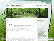 Tablet Screenshot of internetelias.wordpress.com