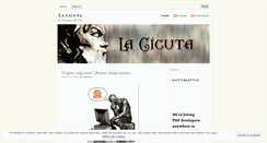 Desktop Screenshot of lacicuta.wordpress.com