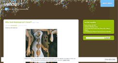 Desktop Screenshot of iamknit.wordpress.com