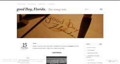 Desktop Screenshot of gooddayflorida.wordpress.com