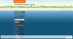Desktop Screenshot of navarrebeachrealty.wordpress.com